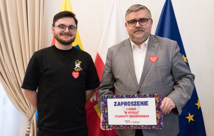 Wylicytuj dzień w fotelu Starosty Bocheńskiego