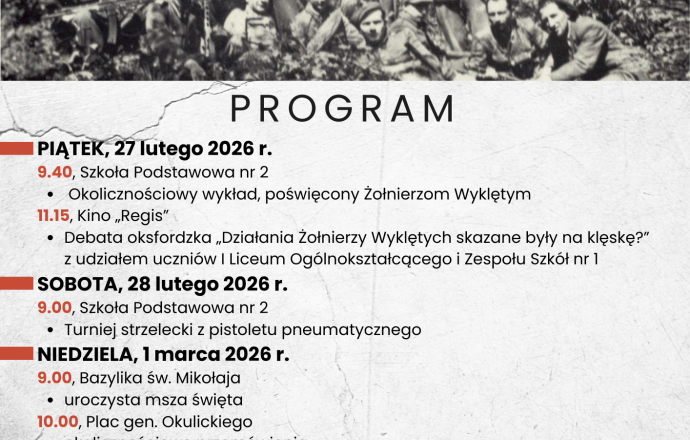 Obchody Narodowego Dnia Pamięci Żołnierzy Wyklętych