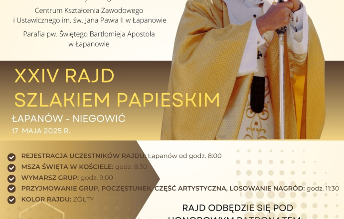 XXIV Rajd Szlakiem Papieskim