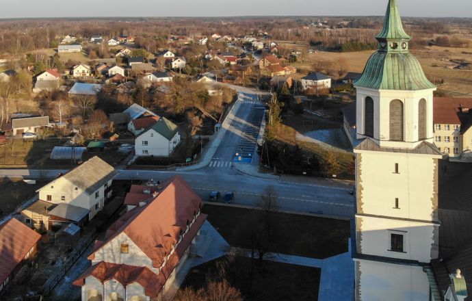 Droga powiatowa w Okulicach