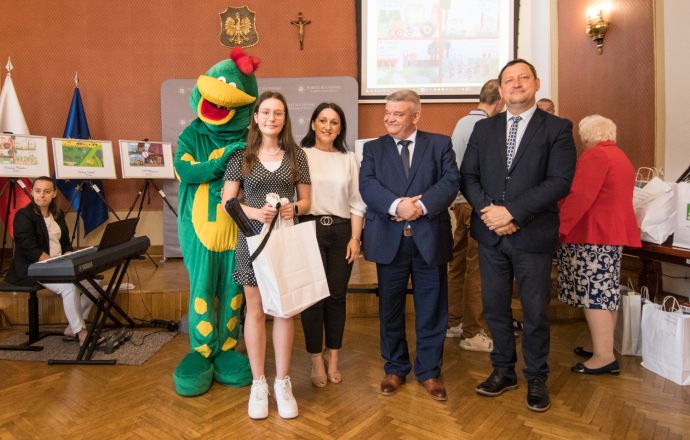 Bezpiecznie na wsi mamy, bo o zdrowie dbamy - wręczenie nagród w konkursie