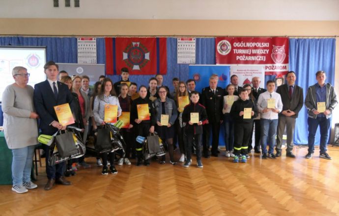 Młodzież Zapobiega Pożarom -  eliminacje powiatowe 