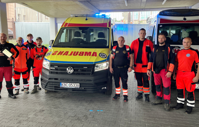 Nowa karetka w bocheńskim szpitalu