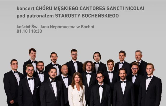 Koncert Chóru Męskiego Cantores Sancti Nicolai