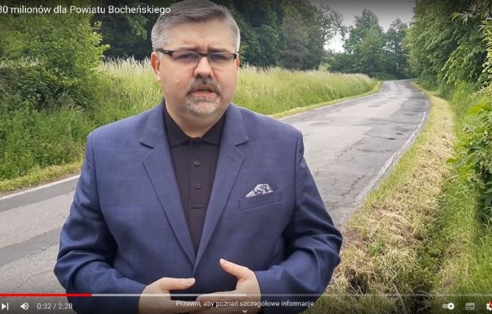 Blisko 30 milionów dla Powiatu Bocheńskiego 