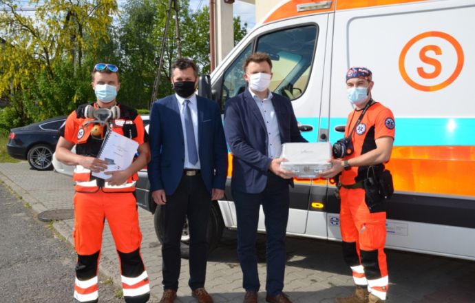 Samorządowcy z Lipnicy Murowanej wsparli Szpital Powiatowy w Bochni