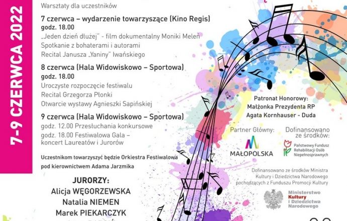 15 Festiwal Piosenki „Integracja malowana dźwiękiem”