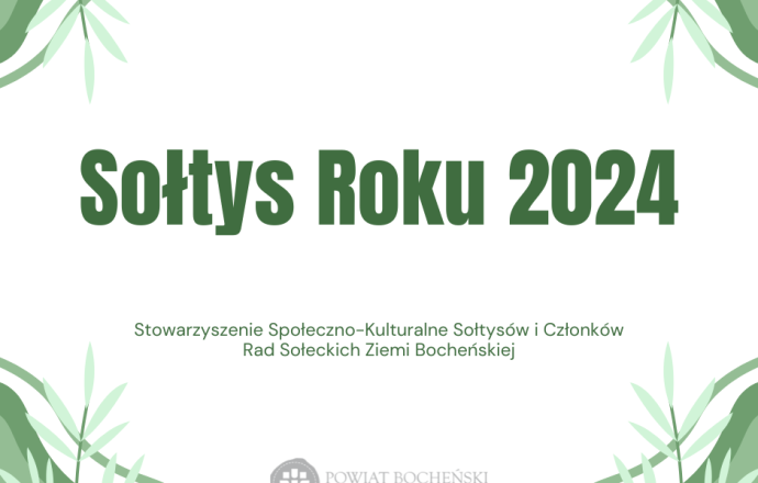 Sołtys Roku 2024 wybrany