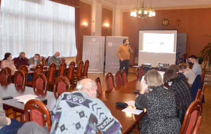 Organizacje pozarządowe szkoliły się w Starostwie