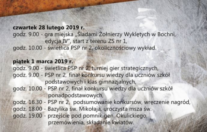 Narodowy Dzień Pamięci Żołnierzy Wyklętych 